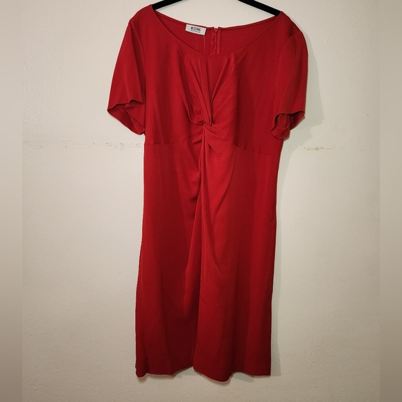 MOSCHINO Cheap & Chic Twist Front Mini Dress - Picture 4 of 14